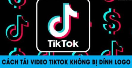 tải video TikTok xóa logo