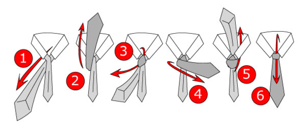 cách thắt cà vạt